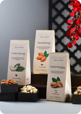 Assorted Dry Fruits Gift Pack : Cashews, Almonds, Pistachios